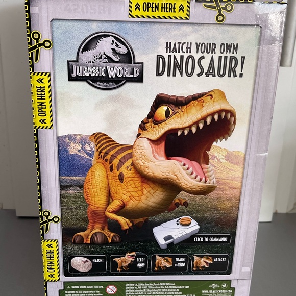 Jurassic World Primal Hatch T. Rex Tyrannosaurus Rex Dinosaur Baby Egg Toy NIB - Picture 6 of 12